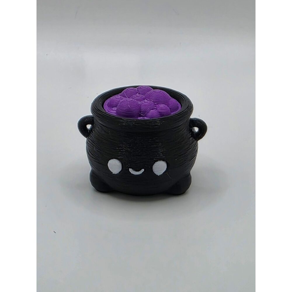 Mini Cauldron Clicker Fidget Toy (3D Printed)